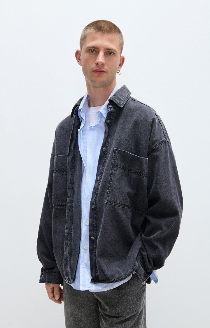 CAMISA VAQUERA GRIS JAZY | AMERICAN VINTAGE