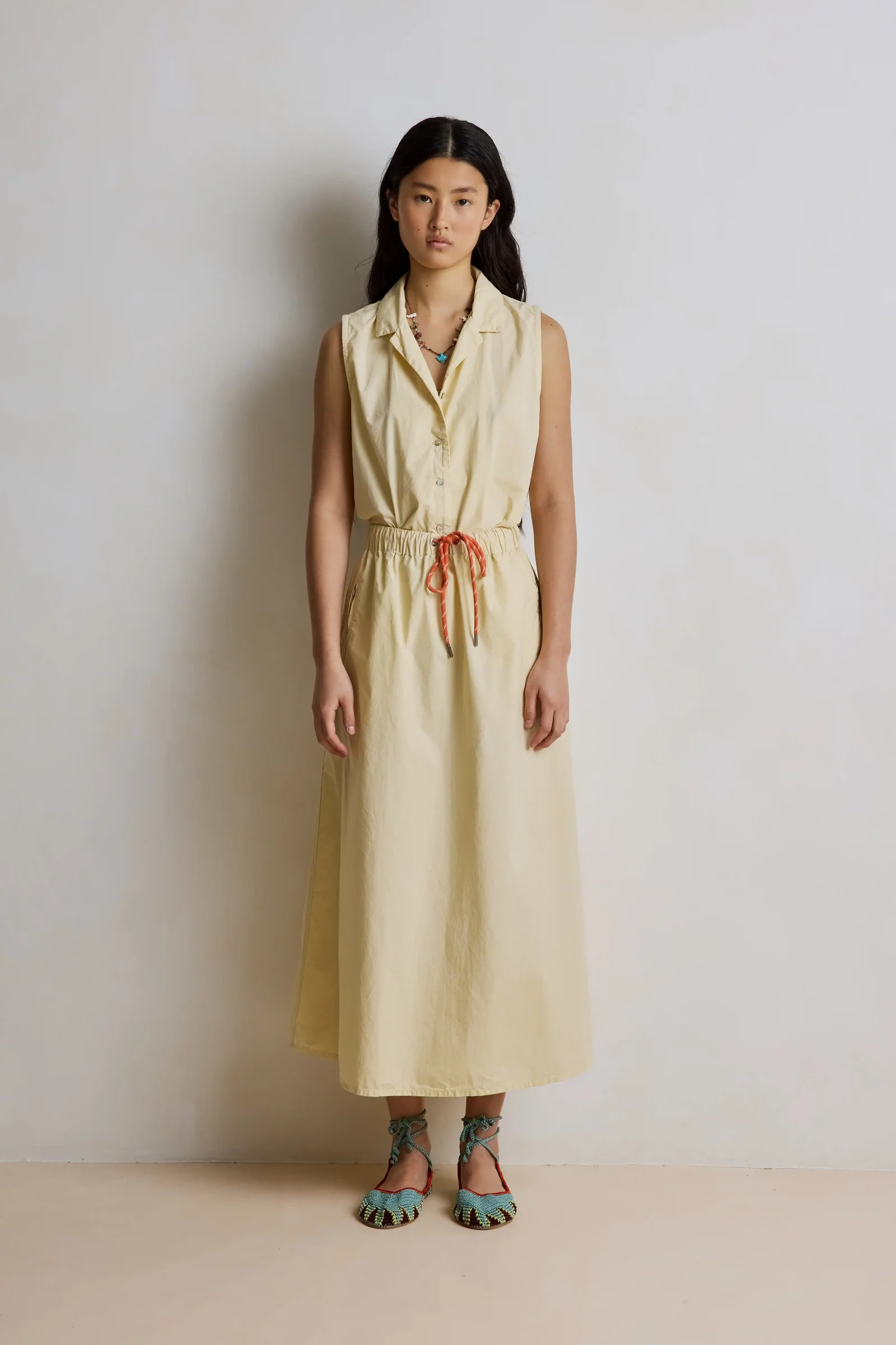 FALDA MIDI CAMEL DOLLY | HOD PARIS