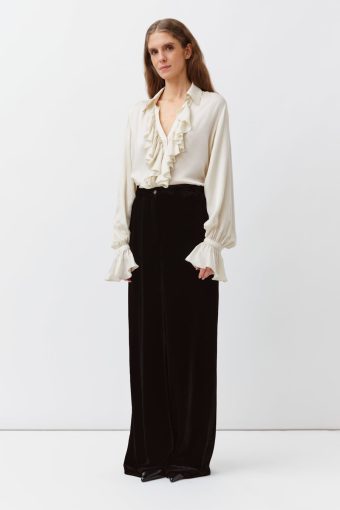 PANTALÓN PIEDRO NEGRO DE TERCIOPELO DIEGA