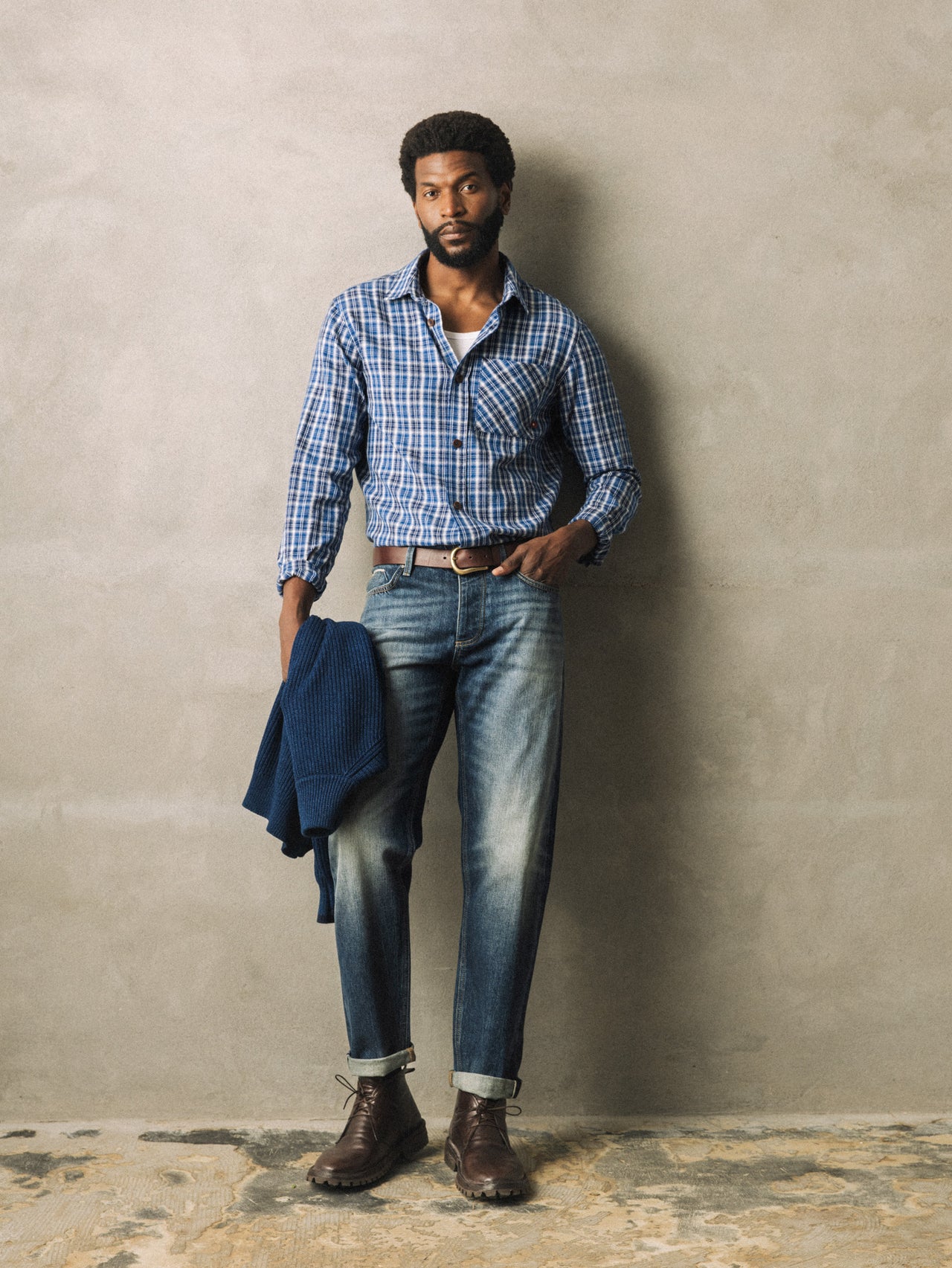 JEANS ANDREW MILANO SELVEDGE AZUL MOS MOSH GALLERY