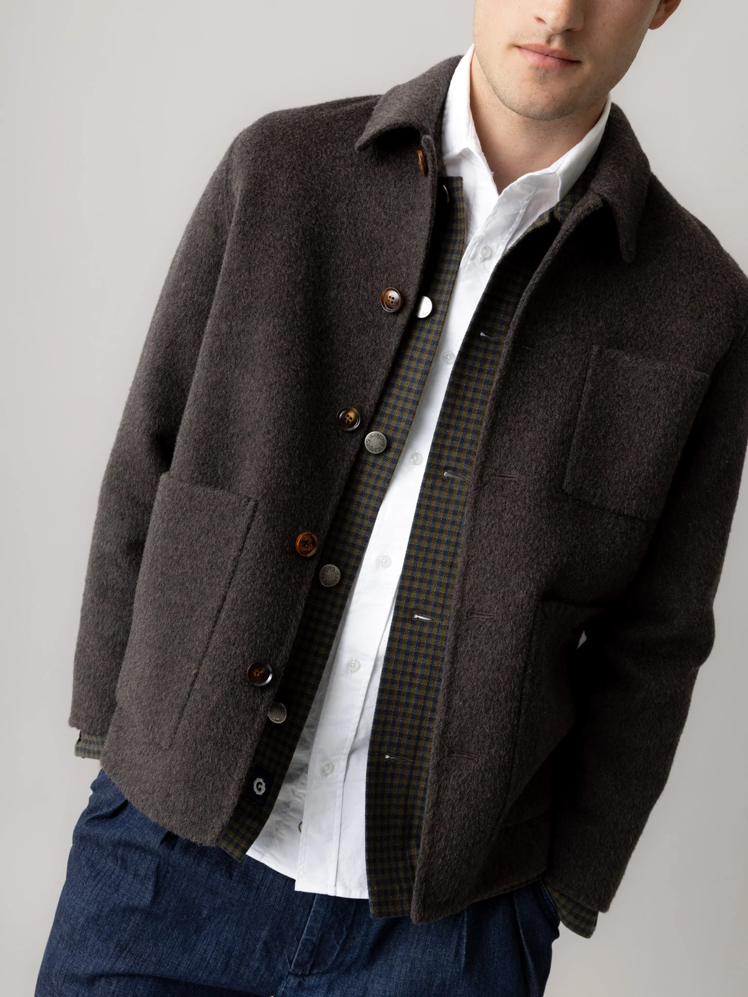 CHAQUETA WARREN MARRÓN MOS MOSH GALLERY