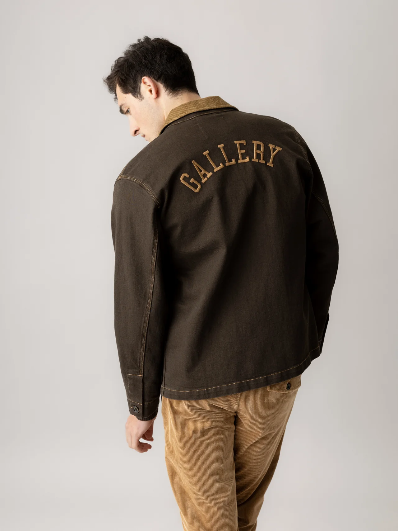 CHAQUETA COLLEGE JEPPE MARRÓN MOS MOSH GALLERY