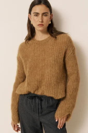 JERSEY MARILLA DE MOHAIR CAMEL HARTFORD