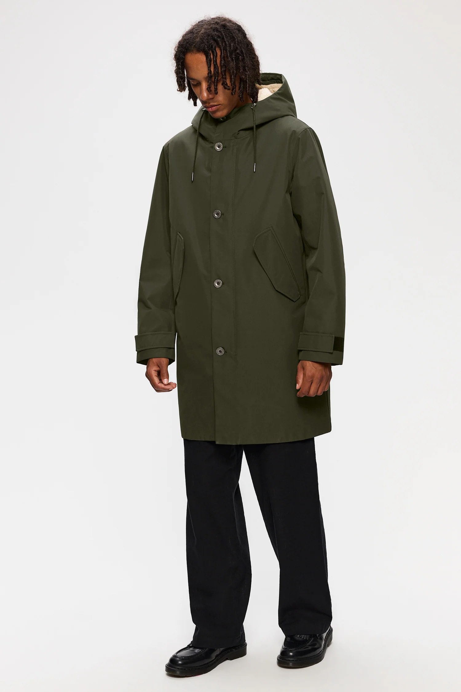 CHAQUETA FIGGE VERDE MUSGO ELVINE
