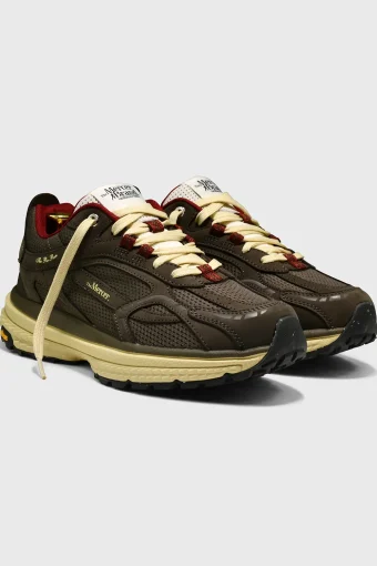 ZAPATILLAS THE RE-RUN VIBRAM MARRÓN THE MERCER BRAND