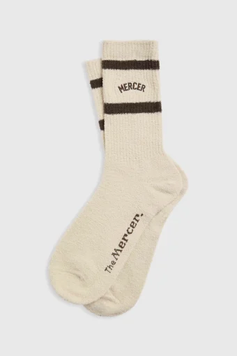 CALCETINES SOFT BLANCO ROTO THE MERCER BRAND