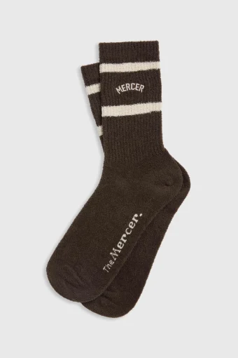 CALCETINES SOFT MARRÓN THE MERCER BRAND