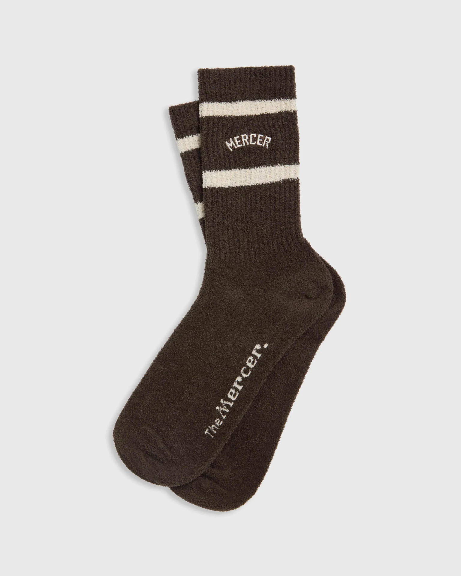CALCETINES SOFT MARRÓN THE MERCER BRAND