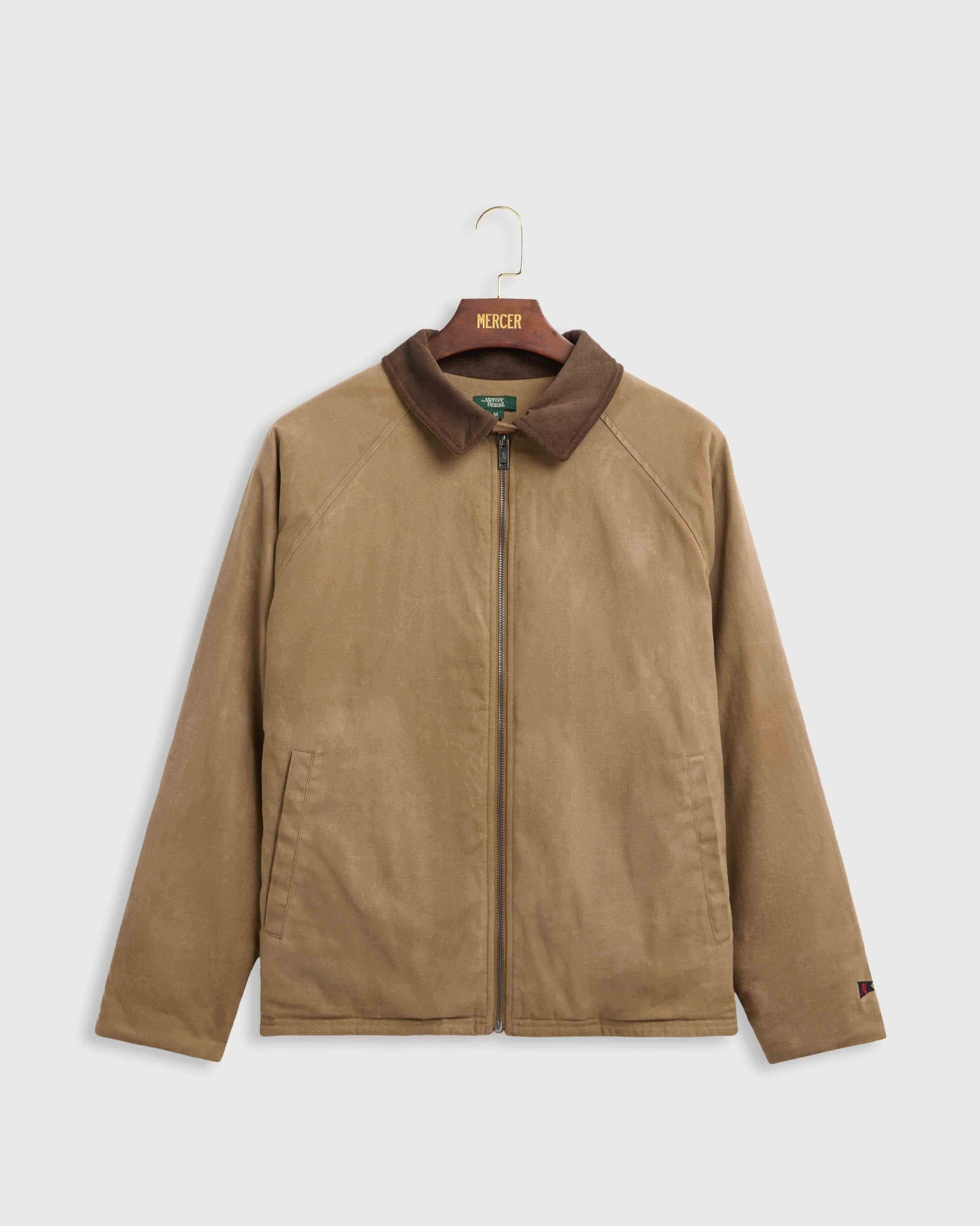 CHAQUETA UNISEX BLOUSON BEIGE THE MERCER BRAND