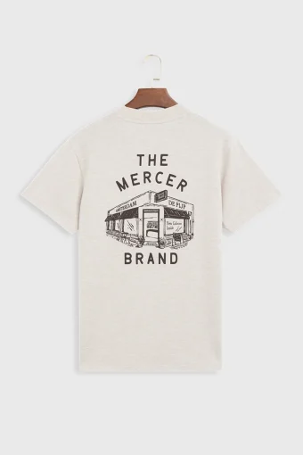 CAMISETA THE MERCER NEIGHBORHOOD BEIGE THE MERCER BRAND