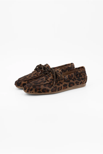 MOCASÍN KIMANA ANIMAL PRINT DE PIEL TORAL
