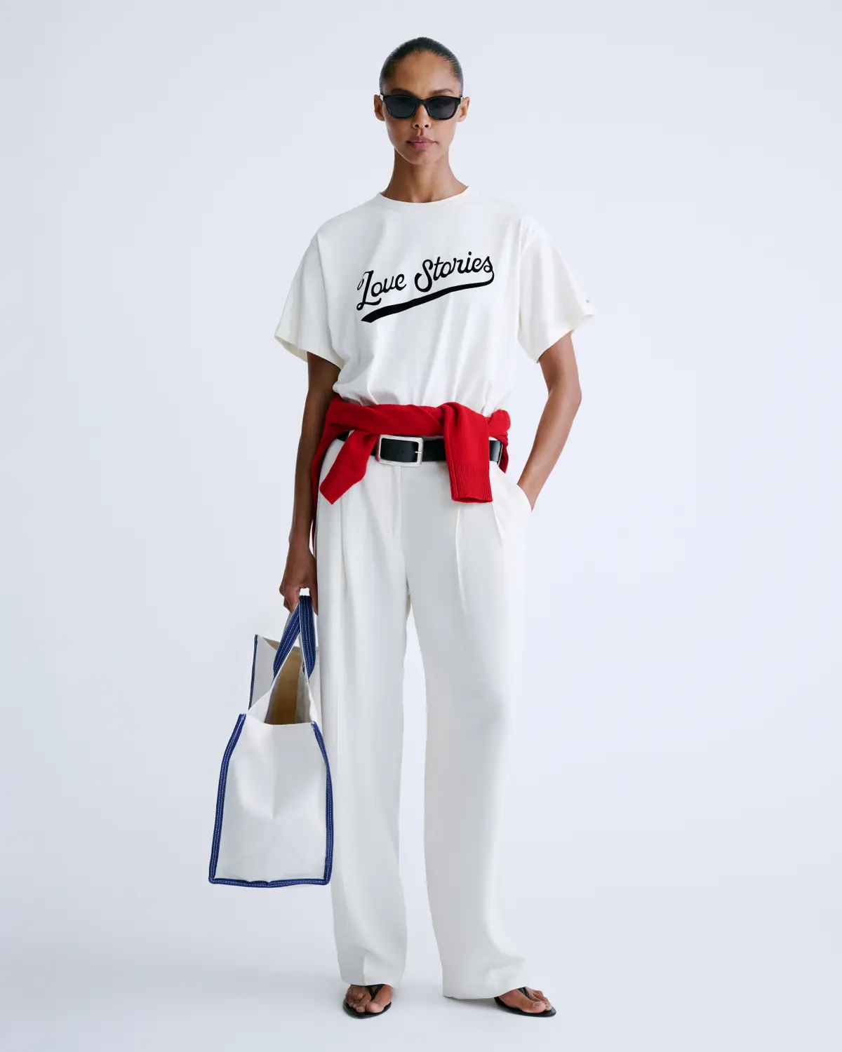 CAMISETA OVERSIZE JOSIE BLANCA LOVE STORIES