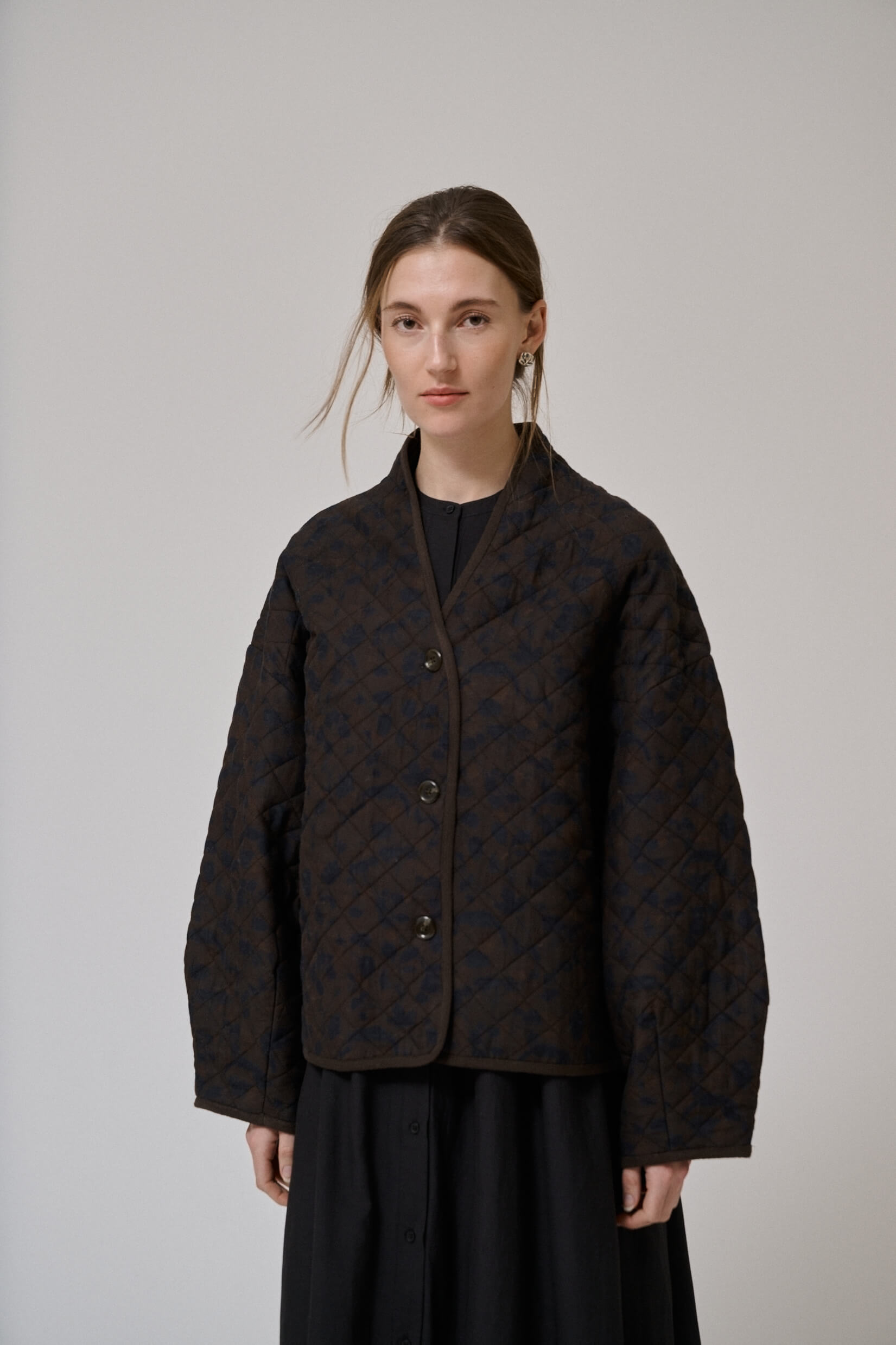 CHAQUETA ACOLCHADA MOLS ESTAMPADA ANNE MI